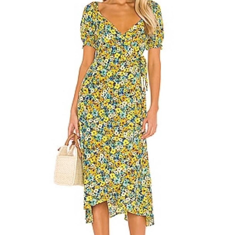 L*Space Dress - Talia Wrap Dress In Daisy Diamond